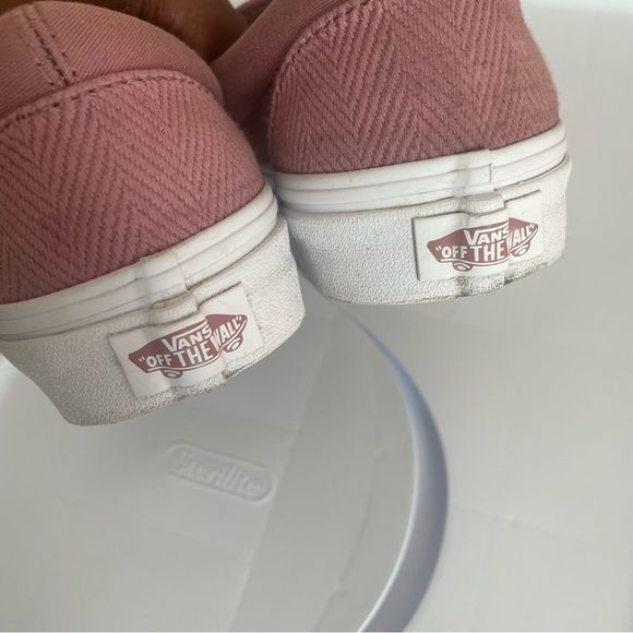 Vans Pink Slip-On Sneakers - Picture 6 of 7
